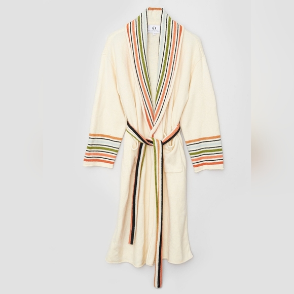 NWT the brightside by rocky barnes SAND VENICE ROBE - Picture 1 of 8